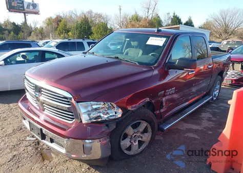 2018 Ram 1500 Big Horn 4X2 5'7 Box z USA, uszkodzony, nr VIN 3C6RR6LT8JG205155